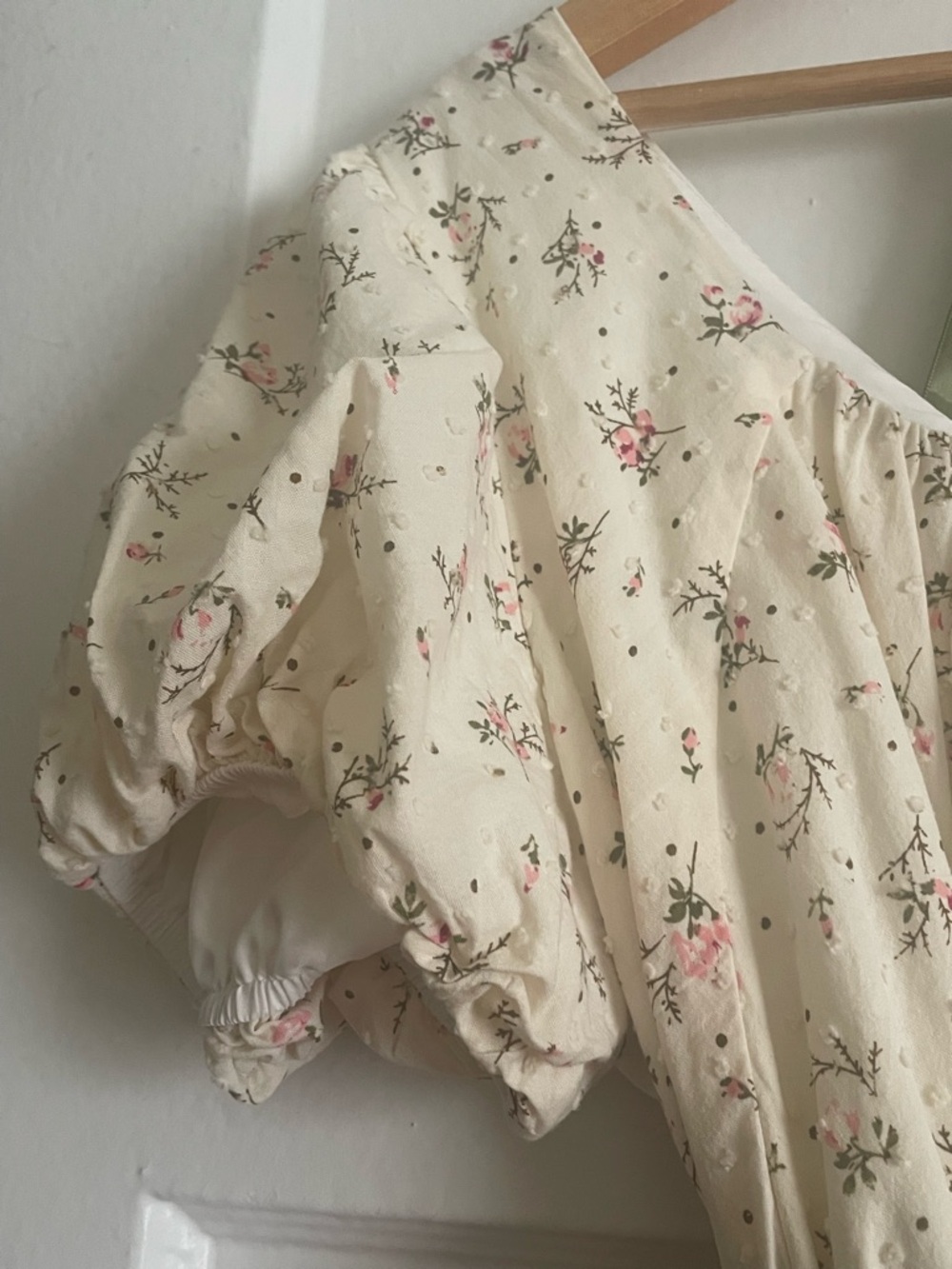 Nuoqi Regency Dresses for Women Floral Regency Era Dress - L - Picture 4 of 12